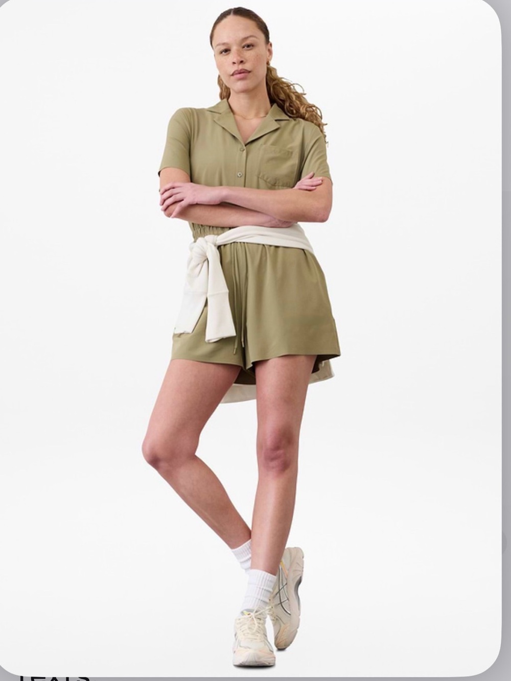 ATHLETA Avenue Romper
Wrinkle-resistant fabric in a relaxed fit.